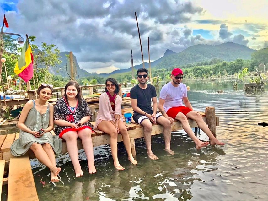 Krabi: Klong Root Kayaking Viewpoint,Fish Feeding and more - Program choices: lagoon swim plus rubber, pineapple, ATV, or elephant time