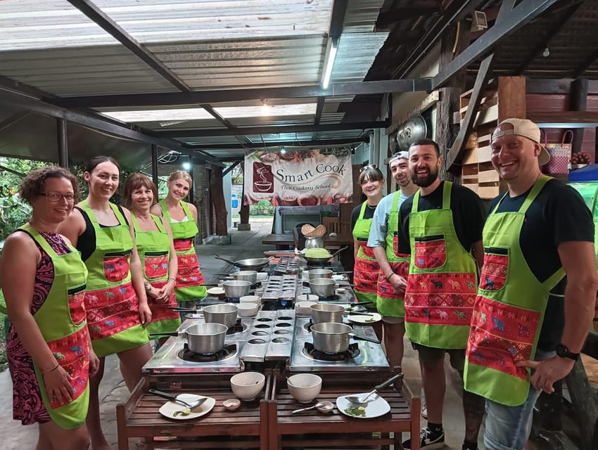 Krabi: Morning or Afternoon Culinary Adventure at Smart Cook - The hands-on cooking block: choose 7 dishes and cook with confidence