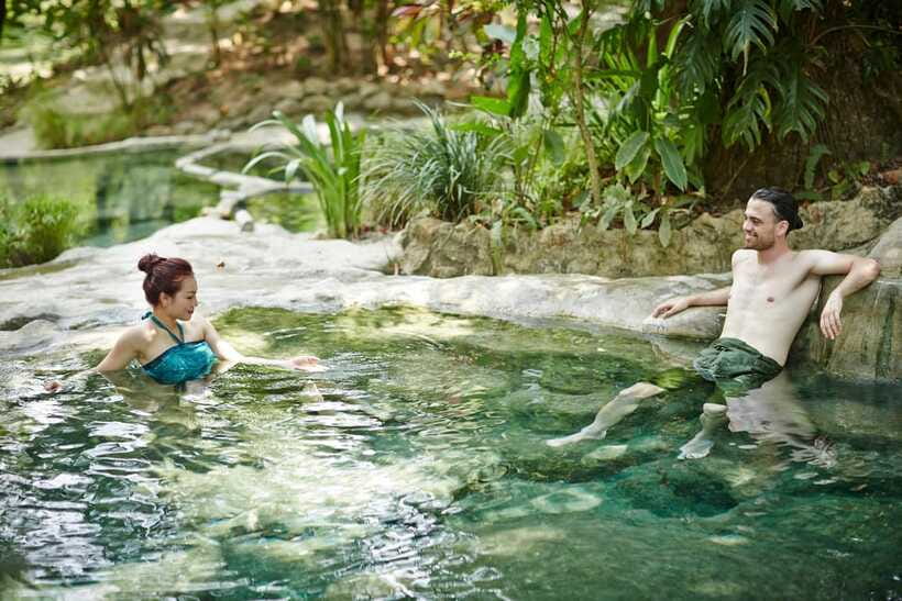 Krabi Outback Explorer to Emerald Pool & Wareerak Hotspring - Emerald Pool swimming: the clearest payoff of the day