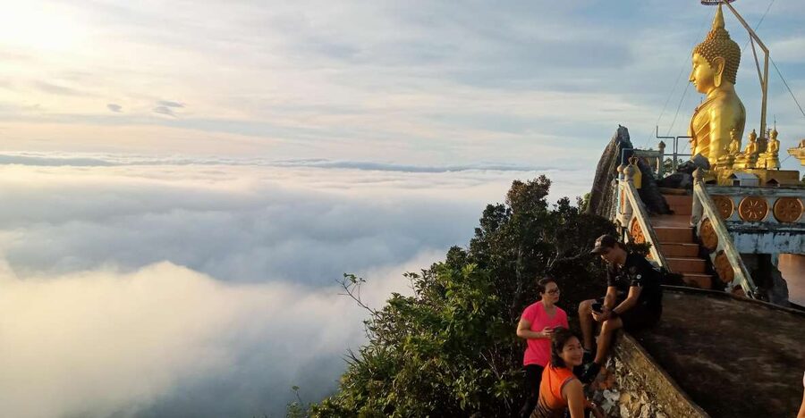 Krabi Outback Explorer with Visit of Tiger Cave Temple - Emerald Pool: a jungle trail finish with real swim time