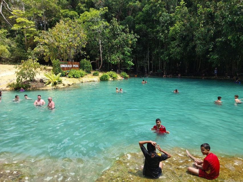 Krabi Outback Explorer with Visit of Tiger Cave Temple - Wareerak Hot Spring Retreat: private mineral soak at up to 42°C