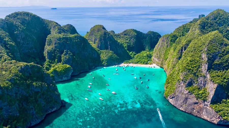 Krabi: Phi Phi & 4 Islands Sunset Tour by Speedboat - Key highlights