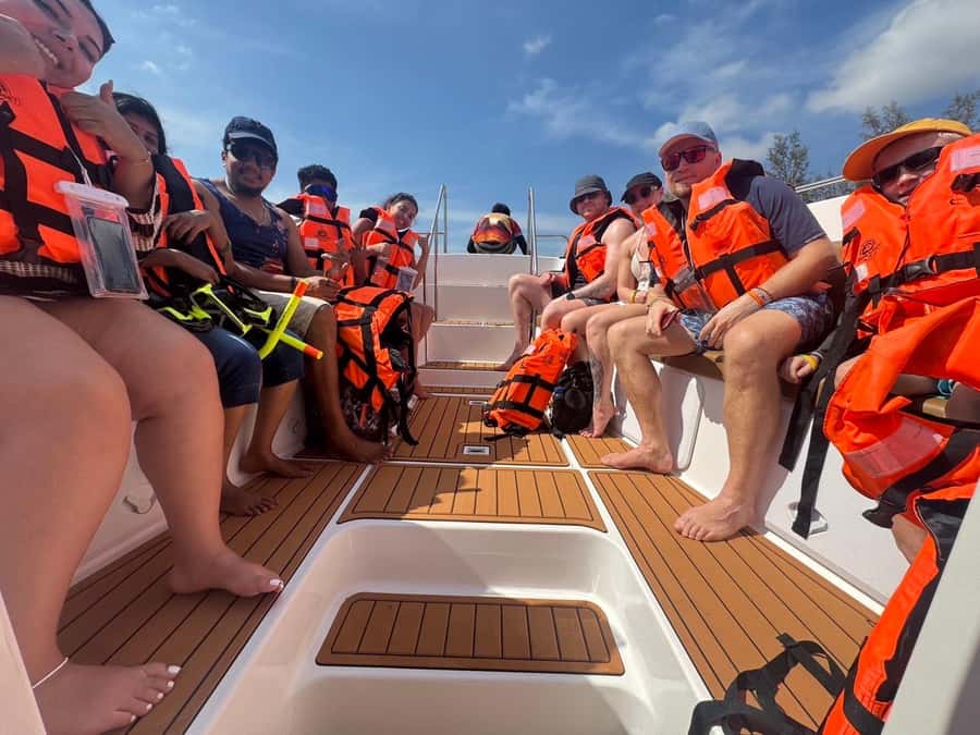 Krabi: Phi Phi Island Sunset Maya Bay and Four Islands Tour - Pileh Lagoon snorkeling: where the fish sightings feel like the point