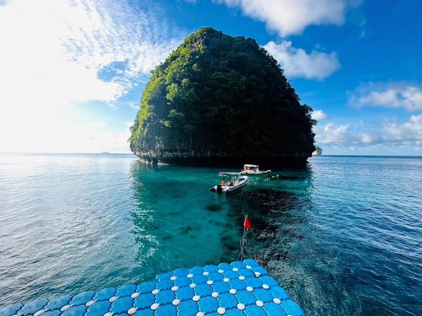 Krabi: Phi Phi Islands & Maya Bay Speedboat Tour with Lunch - Maya Bay on the wooden trail: iconic beach time with crowd pressure