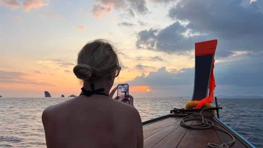 Krabi: Private Long Tail Boat to the 4 Islands - The Parting Sea (Talae Waek) chance you actually get to experience