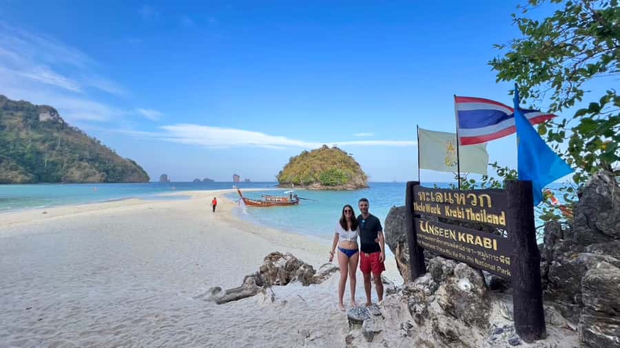 Krabi: Private Long Tail Boat to the 4 Islands - Chicken Island: the name comes from the rock, and the swim is the payoff
