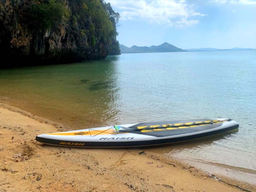 Krabi: Private Long Tail Boat Tour to James Bond Island - Tham Lot cave: a short sea-level walk with stalactites and stalagmites