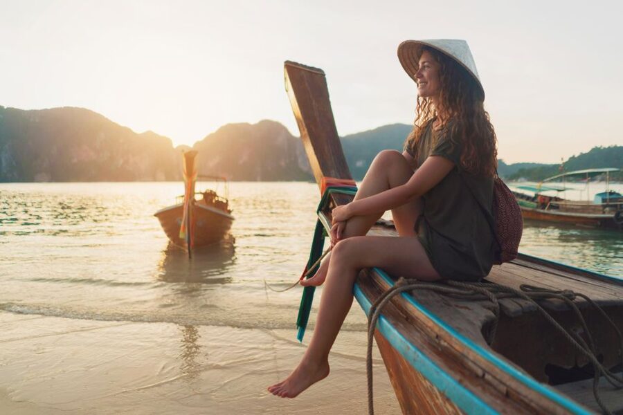Krabi: Railay Beach Bioluminescent Plankton Ferry Cruise - Railay caves and secret coves, what you’re actually doing