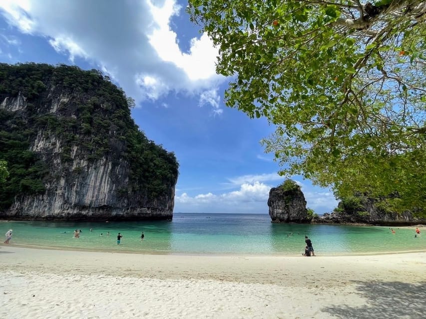 Krabi's Hong Island Speed Boat Blast with 360° Viewpoint - Pakbia Island: a beach break with sea-cave atmosphere
