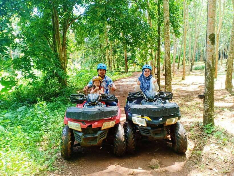 Krabi: Saitai Mountain Tail ATV Adventure - 30, 45, or 60 minutes of riding through rubber and oil palm country