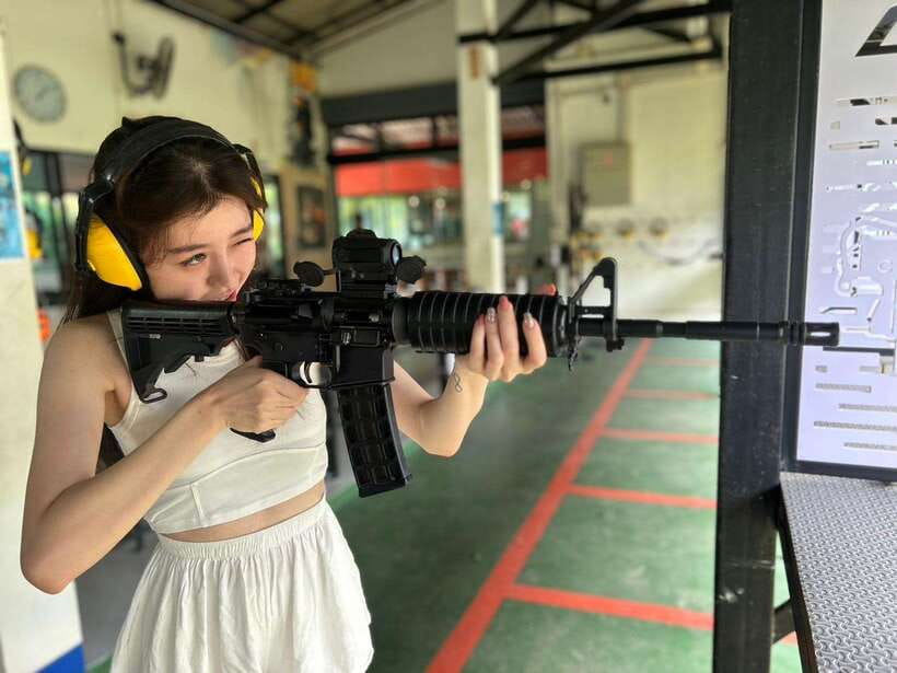 Krabi shooting range(.22 LRM4, .10 bullet) - 45 minutes at the range: what you can expect to shoot