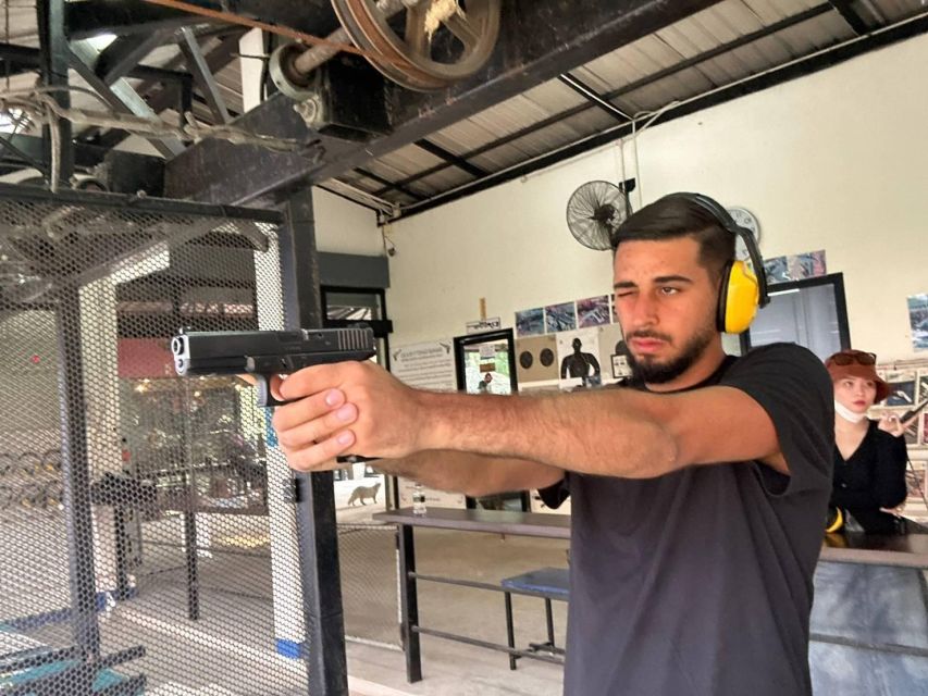 Krabi shooting range (9mm GLOCK17 10 bullet) - Your First Shots With a 9mm GLOCK 17, 10 Rounds Included