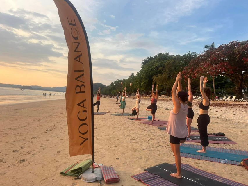 Krabi: Sunset Yoga Balance Join-in Class - What to bring, and what the organizers take care of