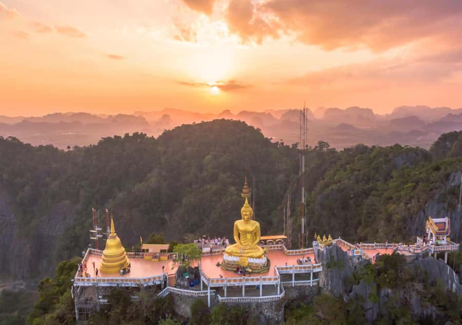 Krabi: Tiger Cave, Hot Springs & Emerald Pool Private Tour - Krabi Hot Springs: soak time in rainforest heat