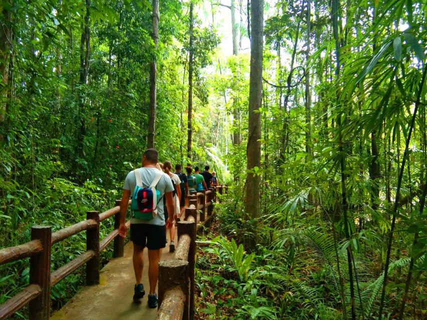 Krabi: Tiger Temple, Hot Springs & Crystal Pool Jungle Tour - Start cool at Sra Morakot, aka Emerald Pool