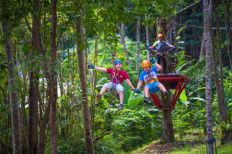 Krabi: Ultimate Zipline Games Challenge - The first minutes: safety briefing, gear, and how the course actually starts