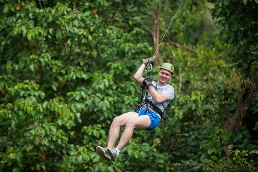 Krabi Zipline adventure - The forest challenges: up to 17 games with a protective-nature angle