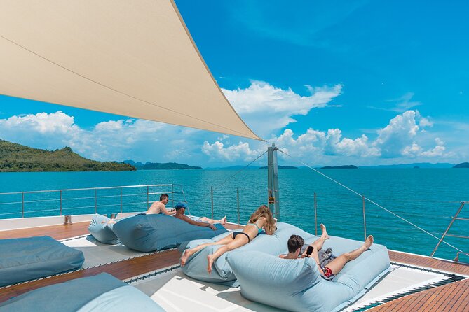 Luxury Boat to James Bond Islands with Lunch and Sunset Dinner - A luxury catamaran day in Phang Nga Bay, minus the usual chaos