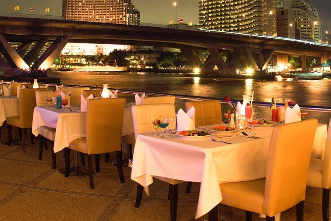 Luxury Dinner on Chao Phraya Princess River Cruise with Pickup (SHA Plus) - Cruising Past Wat Arun and the Grand Palace After Dark