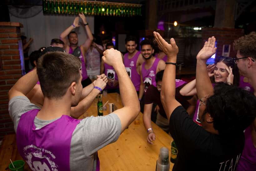 Mad Monkey Bangkok Pub Crawl - The Game Plan: From Mad Monkey to Khao San Road