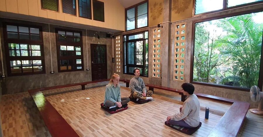 Meditation Retreat and Self-Care in Nature - What You Will Do: Mindful Walking, Sitting Meditation, and Thai-Style Gentle Yoga