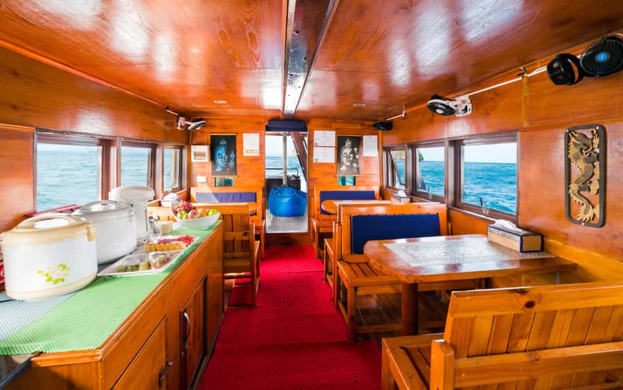 Mu Ko Ang Thong: Private Day Charter in Classic Thai Yacht - Sunset sail back and what to do on the yacht between stops