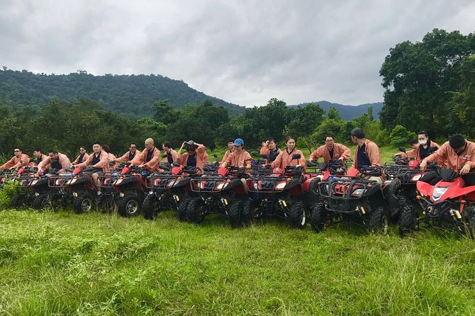 Nakhon Nayok adventure full day trip with lunch - ATV riding to Namtok Sarika Waterfall, 6 km of real trail time
