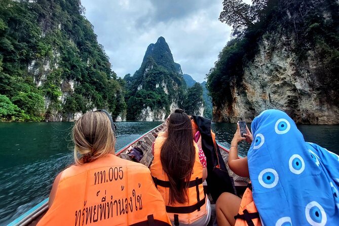 One Day Tour Khao Sok Cheow Lan Lake from Krabi - Cheow Lan Lake and the longtail boat, this is the whole point
