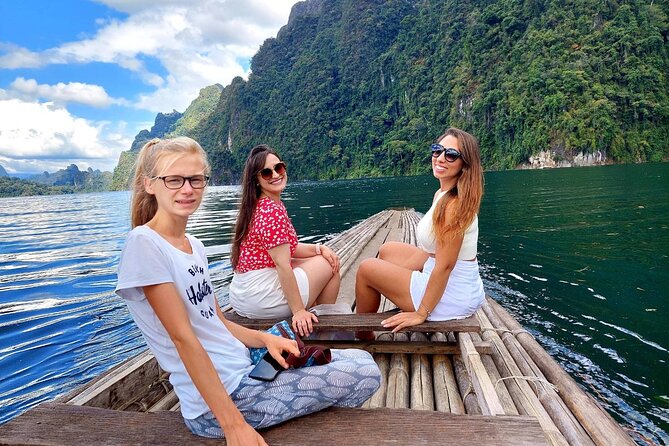 One Day Tour Khao Sok Cheow Lan Lake from Krabi - Khao Sam Kloe: quick photo time at a big landmark