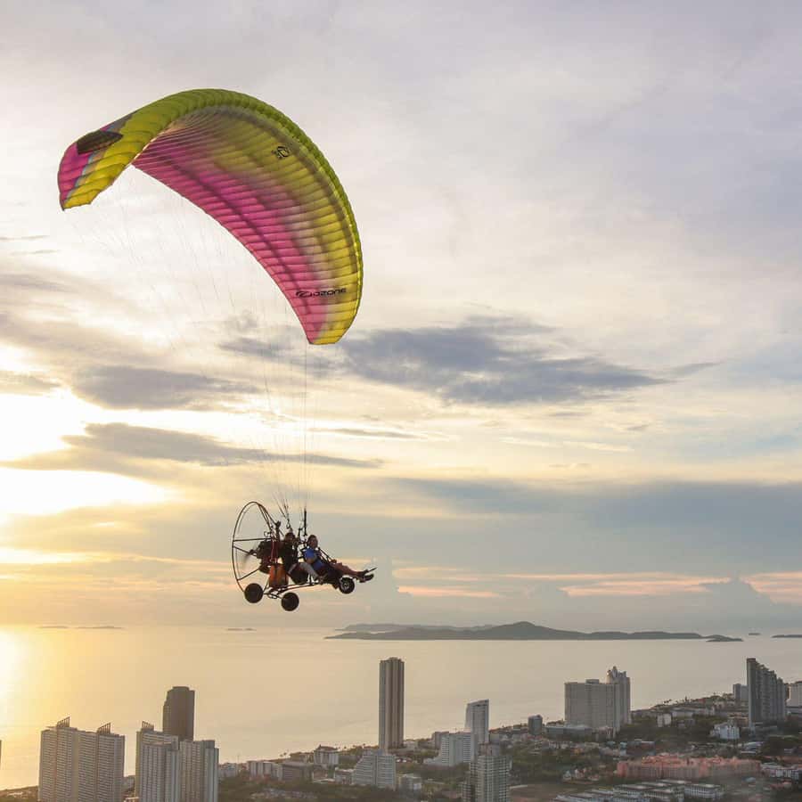 Pattaya: Beach + City Scenic Paramotor Flight by BFA - Price and value: what $159 buys you in real terms