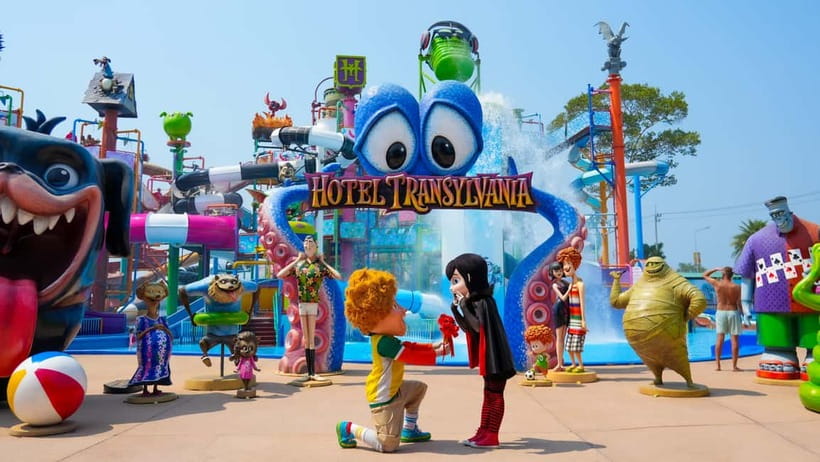 Pattaya: Columbia Pictures Aquaverse Entry Ticket - Columbia Pictures Aquaverse: the movie-theme water park idea