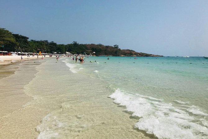 Pattaya : Coral Island Tour by Speedboat with Indian Lunch & Pick Up from Hotel - Pattaya Beach stop: your add-on window for parasailing and more