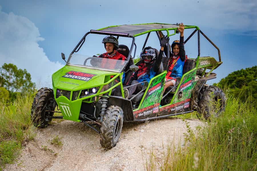 Pattaya: Experienced ATV/Buggy Off-Road Tour with Meal - Food and Cleanup: Burger, Fries, Salad, Fruit, and Showers
