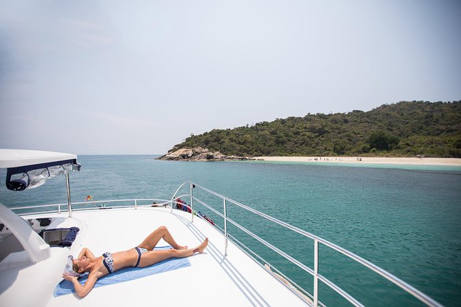 Pattaya Full-Day 3 Tropical Island tour Snorkeling Cruise Buffet - Three islands on one catamaran day in Pattaya