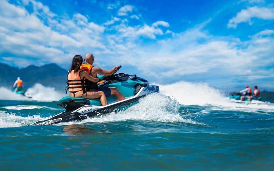 Pattaya Jet Ski Island Hopping by TSA Thailand - The southern route: Khram Yai, Khram Noi, I Ra, Sai Kaew, and Koh Ped monkeys