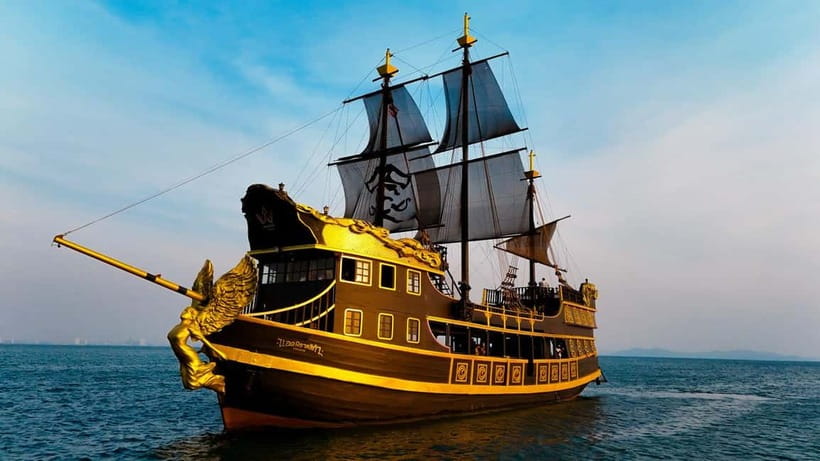 Pattaya: Koh Larn Pirate Cruise with Transfer & Activities - Entering The Lord Black Pearl Pirate Vibe Without Any Guesswork