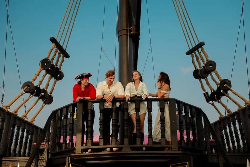 Pattaya: Koh Larn Pirate Cruise with Transfer & Activities - Morning to Koh Kork: Afternoon Tea and a Fishing-Style Start
