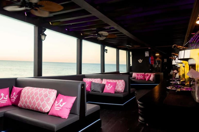 Pattaya: Koh Larn Pirate Cruise with Transfer & Activities - Koh Larn Beach Hour: Swimming, the Slide, and Choosing Your Spot