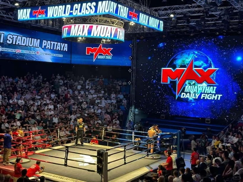 Pattaya: Max Muay Thai Stadium Passionate Journey - MAX Muay Thai Arena in Pattaya: the setting you’ll feel fast