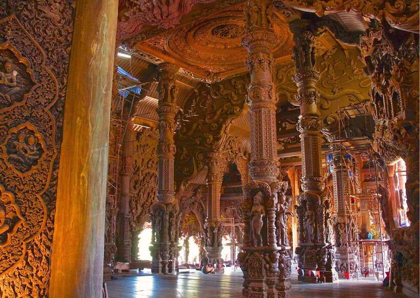 Pattaya: Sanctuary of Truth Admission with Guided Tour - Wood carving workshops and cultural performances: how to plan your time