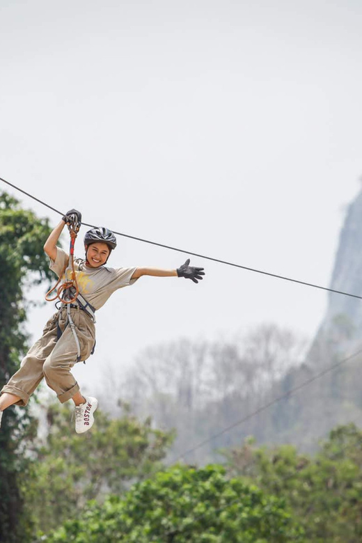Pattaya: Zipline Adventure with 25 Platforms w/ Kids Option - The 25-Platform Course: What It Feels Like in Real Time