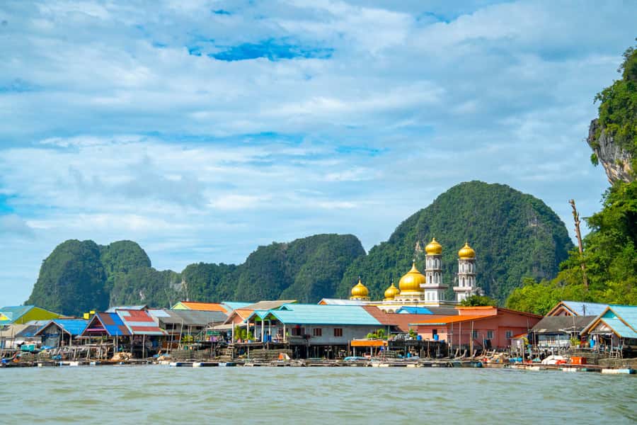 Phang Nga Bay: Longtail Boat Sightseeing Tour - Temple visit and wild monkey chance: dress code, respect, and patience