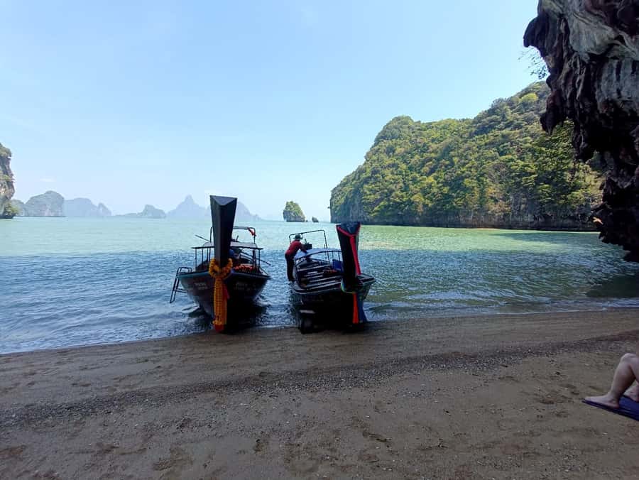 Phang Nga Bay: Private or Small-Group Day Trip - James Bond Island: get the photos first, then enjoy the rocks