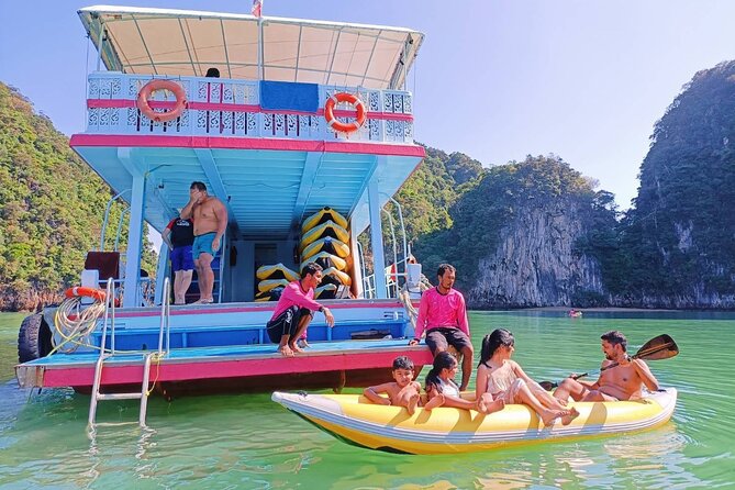 Phang Nga Bay Sea Cave Canoeing & James Bond Island by Big Boat - Panak Island cave canoeing: the moment you’ll remember