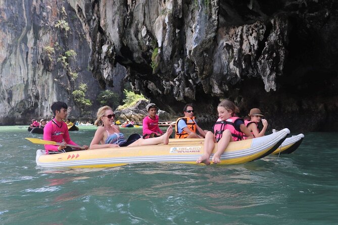 Phang Nga Bay Sea Cave Canoeing & James Bond Island by Big Boat - Nakae Island swim break and the paddle boarding option