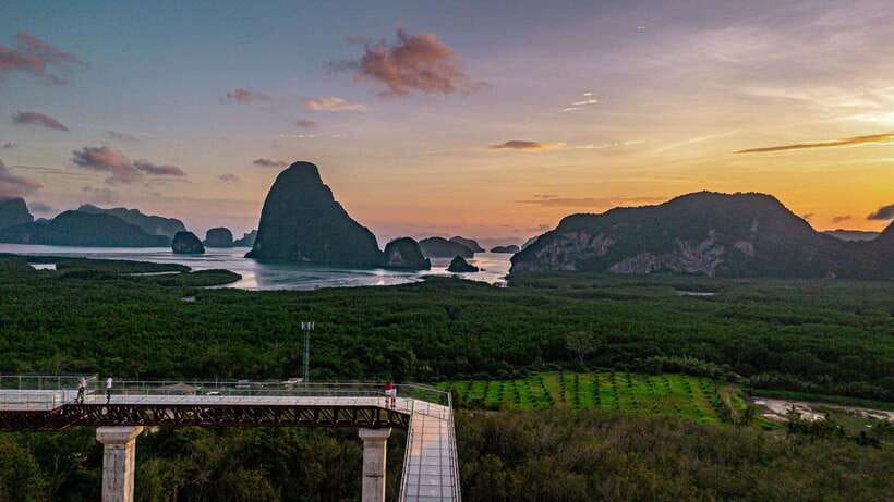 Phang Nga Bay: Skywalk at Samet Nangshe Entry Ticket - Getting started at Beyond Skywalk Nangshe resort