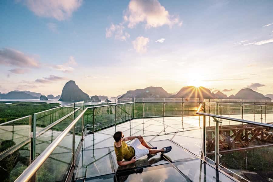 Phang Nga Bay Skywalk at Samet Nangshe with Private Transfer - Samet Nangshe Skywalk and Phang Nga Bay, why sunrise is the main event