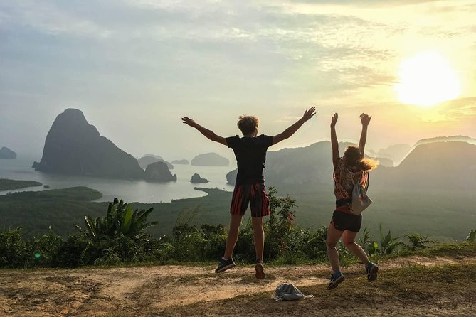 Phang Nga Treasures Sunrise Trekking and No-crowd James Bond by longtailed boat - Before the vans even arrive: pickup, gear, and the trek to Samet Nangshe