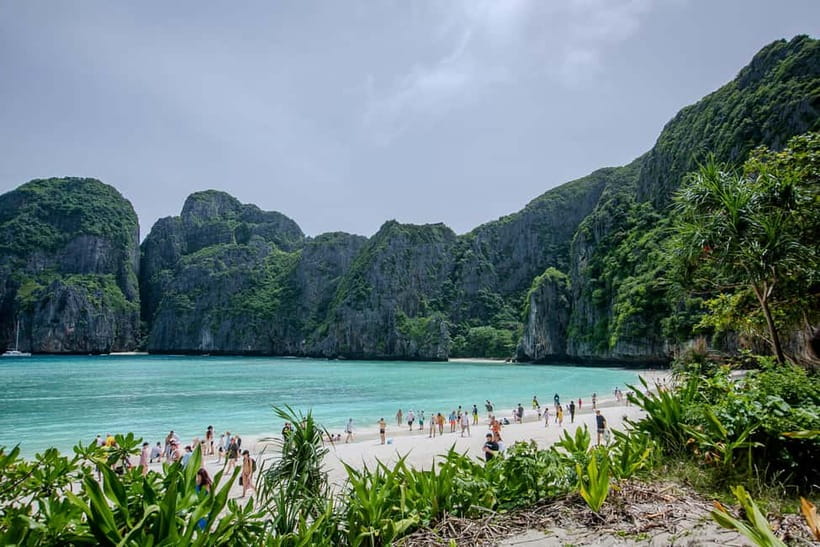 Phi Phi: 7 Island Longtail Boat Snorkeling Tour with Sunset - Shark Point snorkeling: the moment everyone remembers