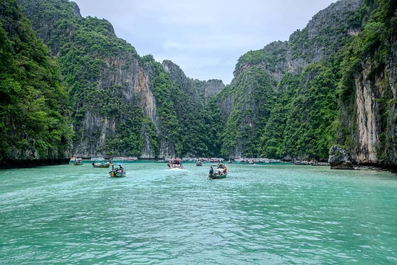 Phi Phi: Half Day Long Tail Boat to Maya Bay - The 2 p.m. departure: sunset and plankton swimming, and why the day can run long